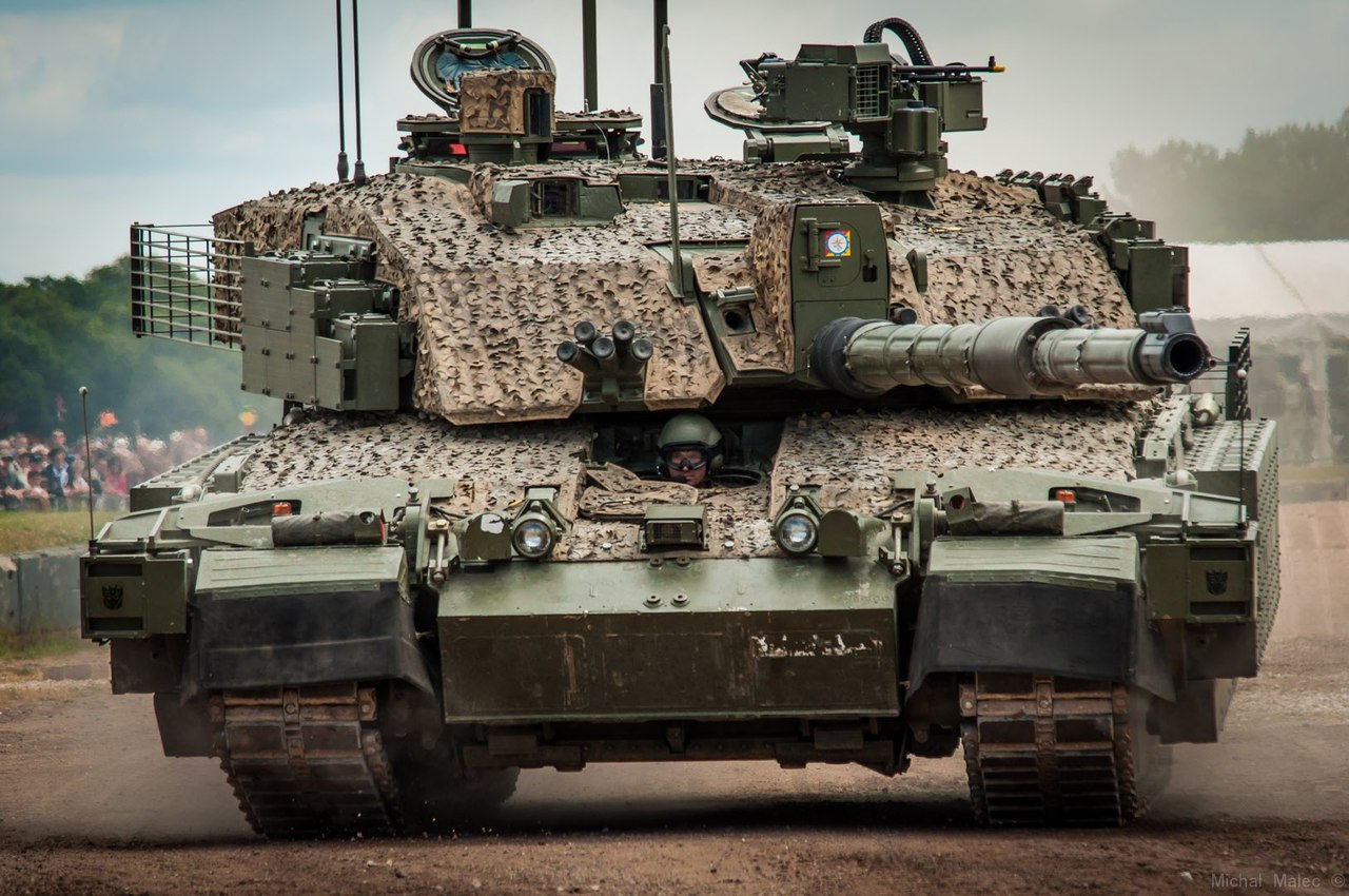 На Украине впервые заметили английские танки Challenger 2