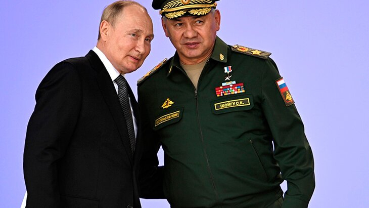 Шойгу: Путин два раза в день заслушивает доклады по обстановке на фронте
