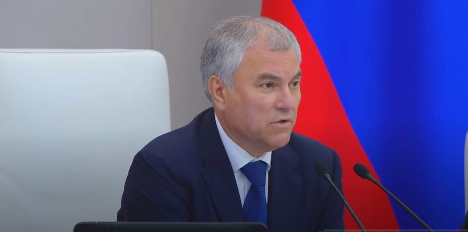 Володин предложил Байдену медицинскую помощь