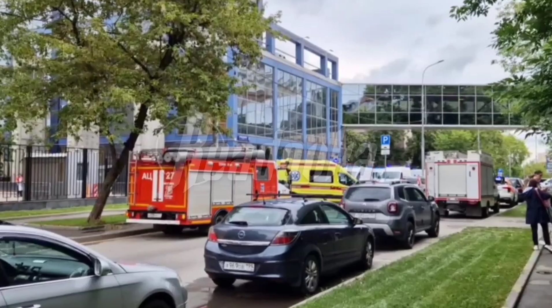 В здании ВГТРК в Москве нашли конверт с неизвестным порошком 