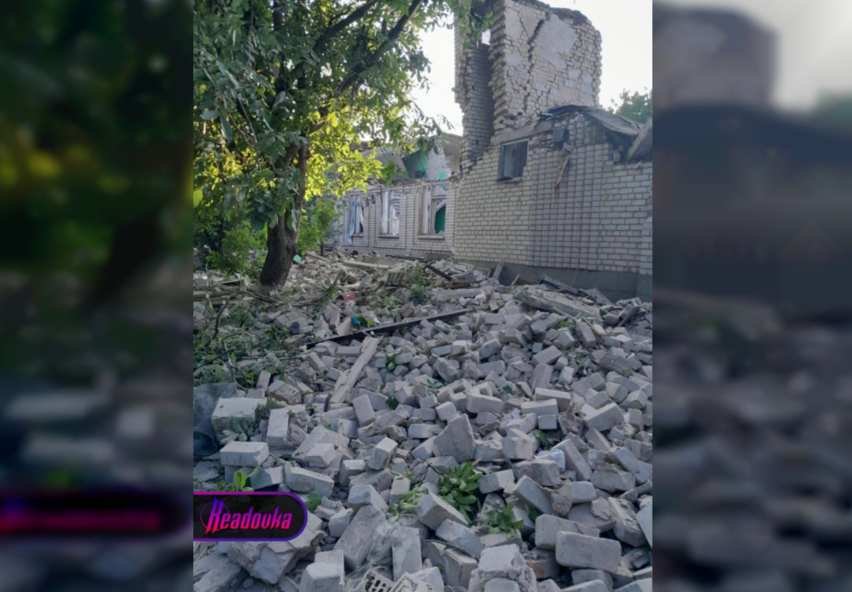 Обстрел ВСУ разрушил сельскую школу в Запорожской области