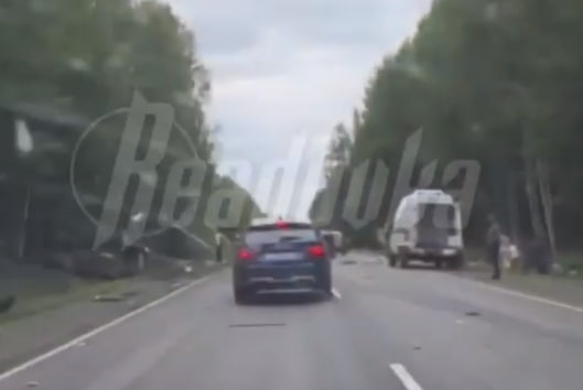 В массовом ДТП в Пермском краем погибли пять человек, среди них двое детей