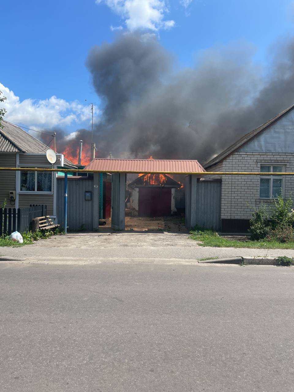 ВСУ обстреляли село Суджа в Курской области - пострадало несколько домов