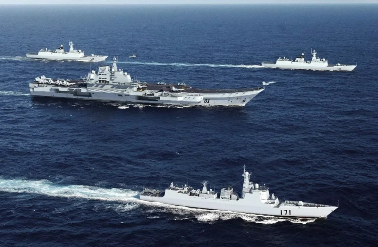 Корабли Военно-морского флота России и Китая начали совместное патрулирование в Тихом океане