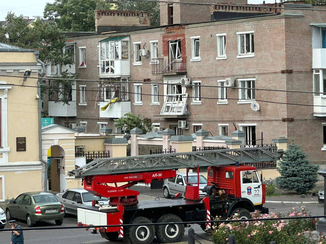Основной удар ВСУ по Таганрогу пришелся на территорию художественного музея
