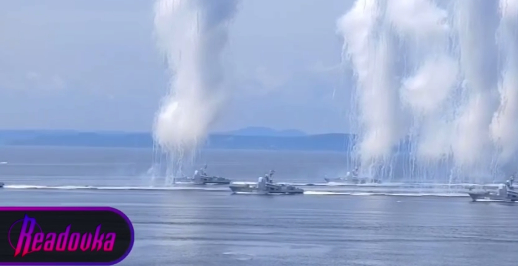 На Дальнем Востоке прошли парады в честь Дня ВМФ