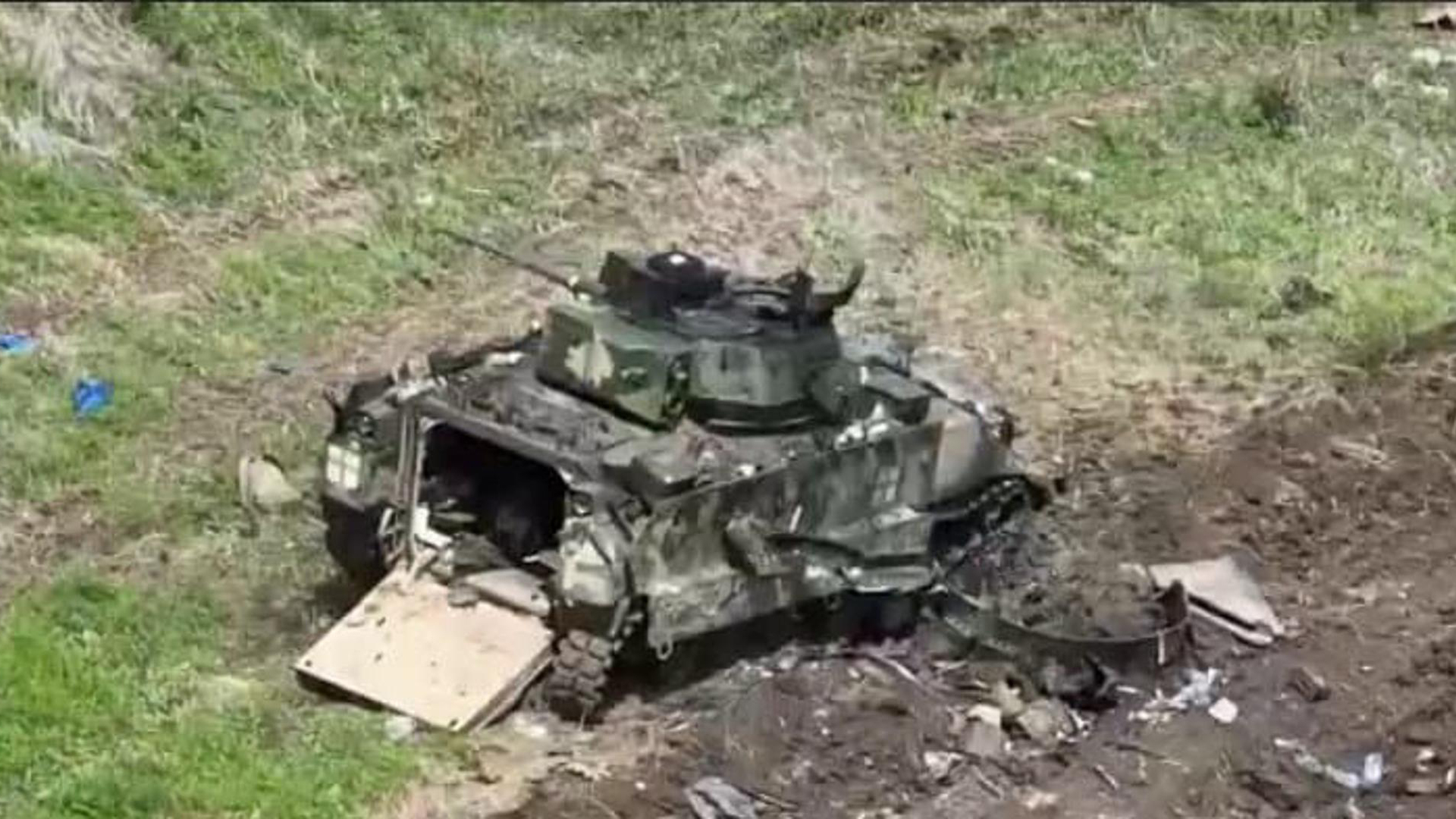 ВС РФ уничтожили колонны Bradley на Запорожском направлении