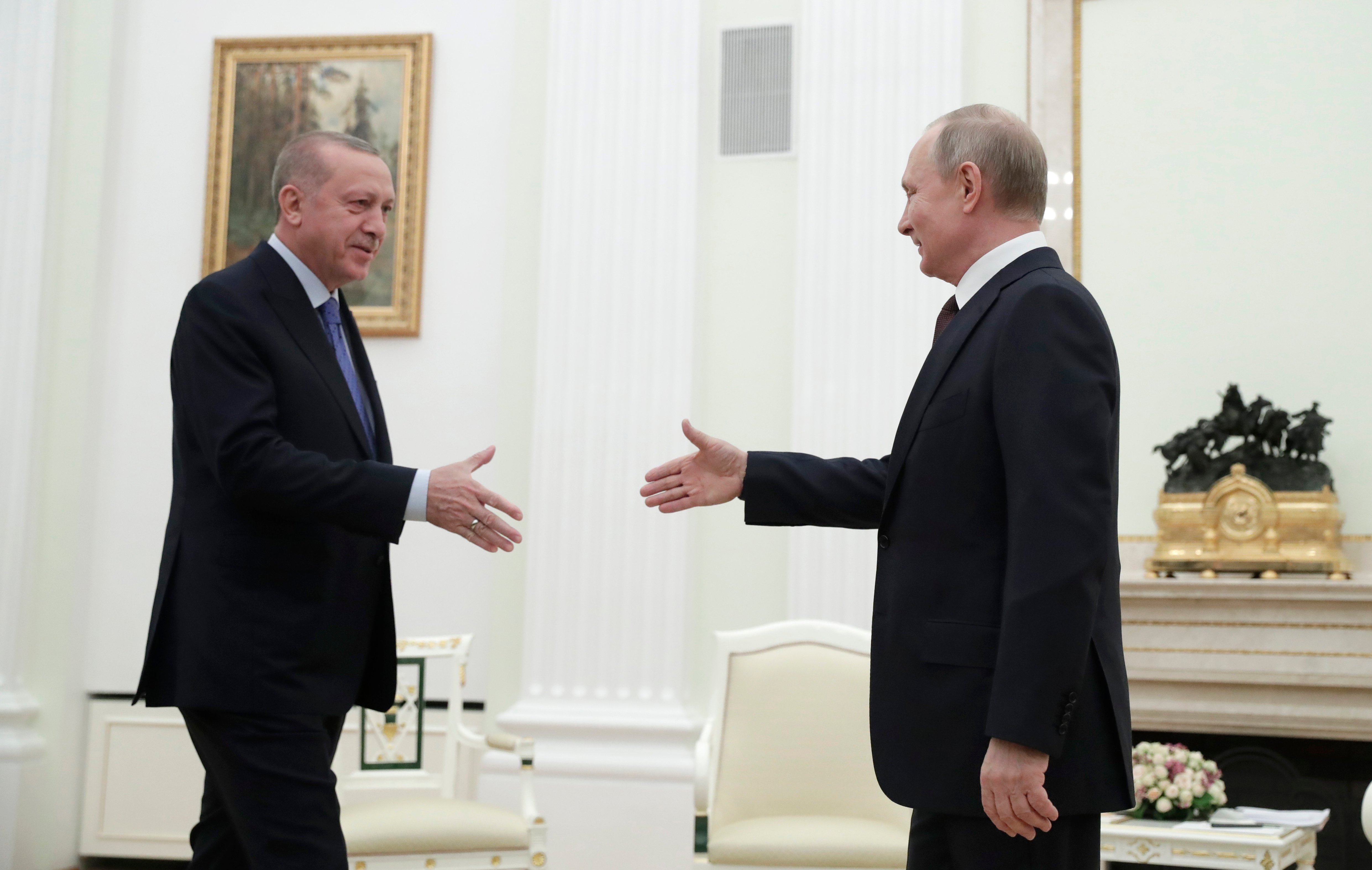 Путин и Эрдоган условились о продолжении контактов на различных уровнях