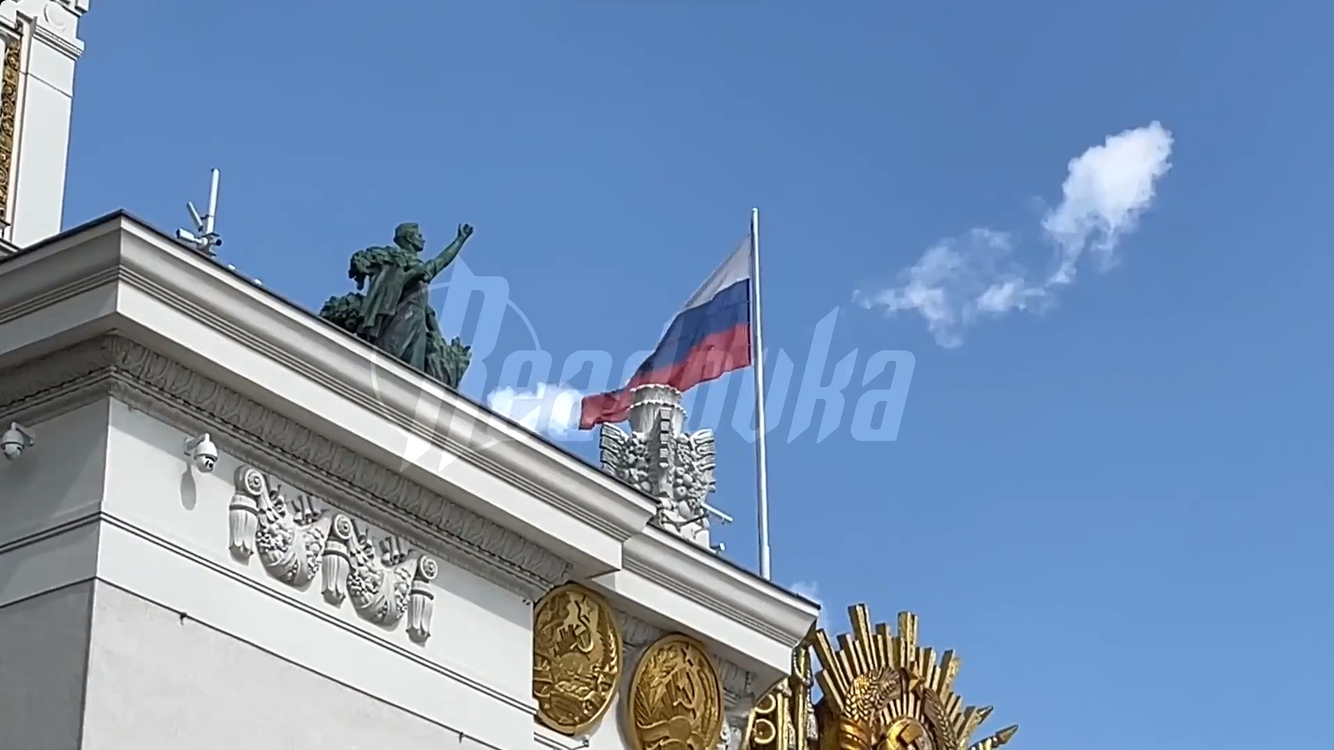 Московские десантники отмечают День ВДВ