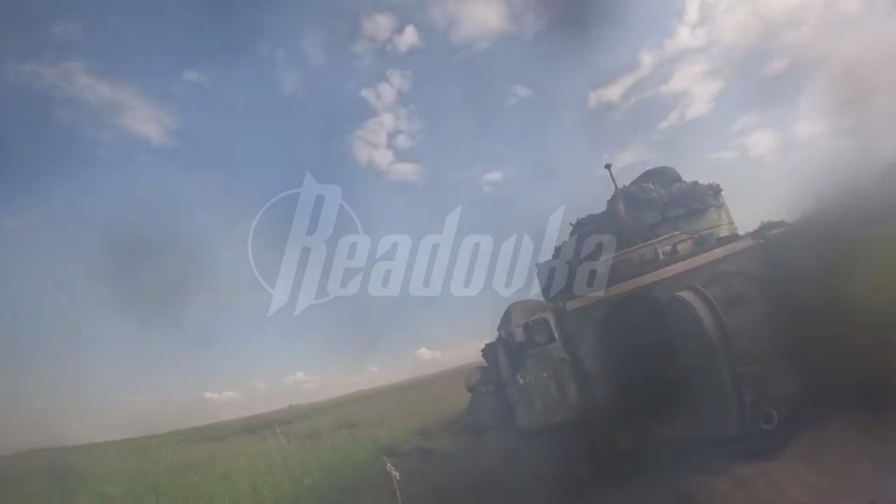 ВС РФ под Клещеевкой уничтожили американский БМП Bradley