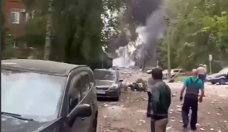 Обстановка около завода в Сергиевом Посаде