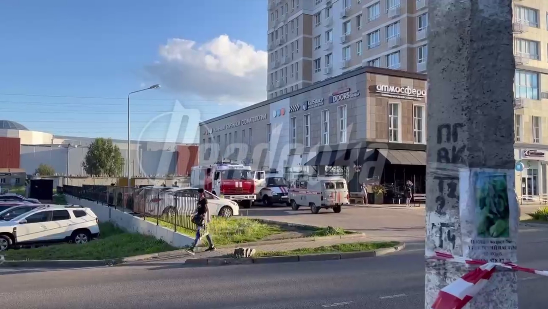 Белгородская улица, где произошел взрыв, частично перекрыта
