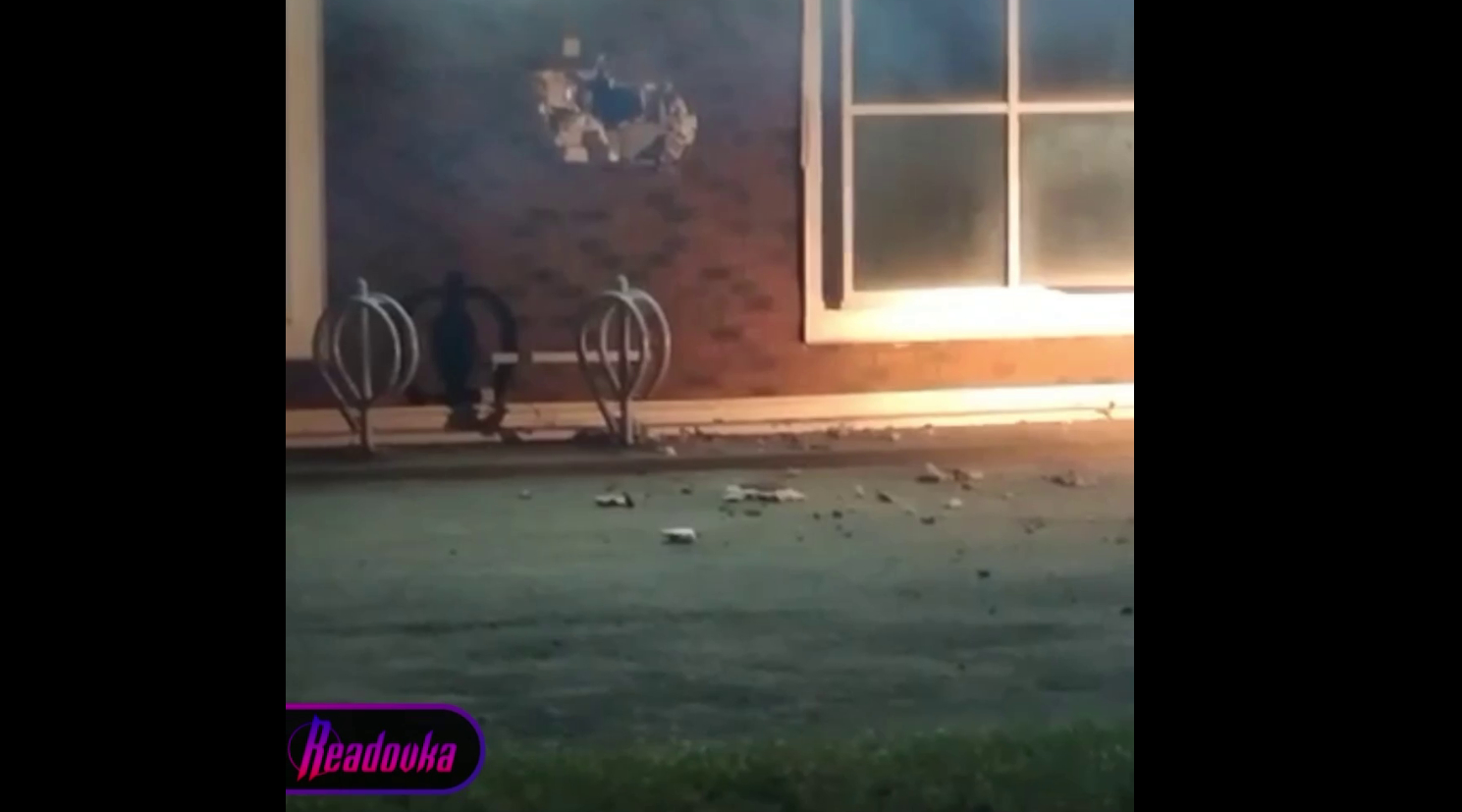 В Химках в результате атаки БПЛА обрушился угол второго этажа частного дома