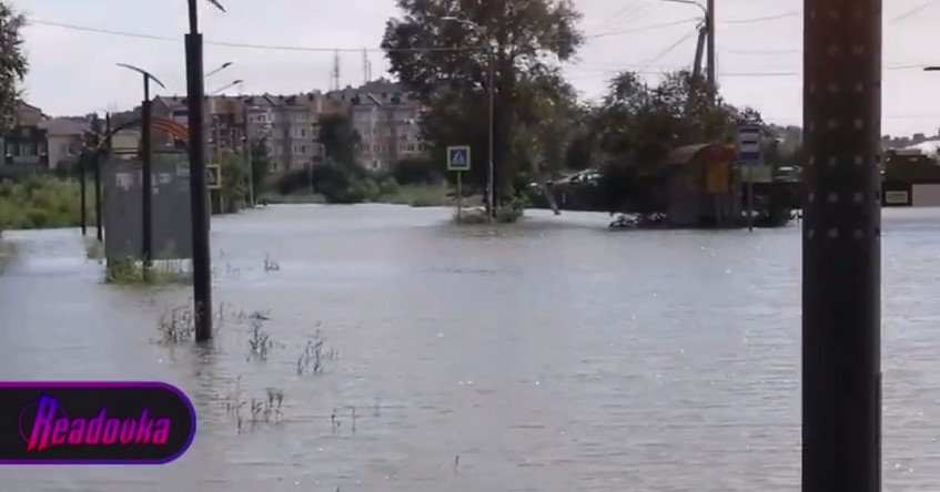 Уровень воды в Приморье постепенно спадает