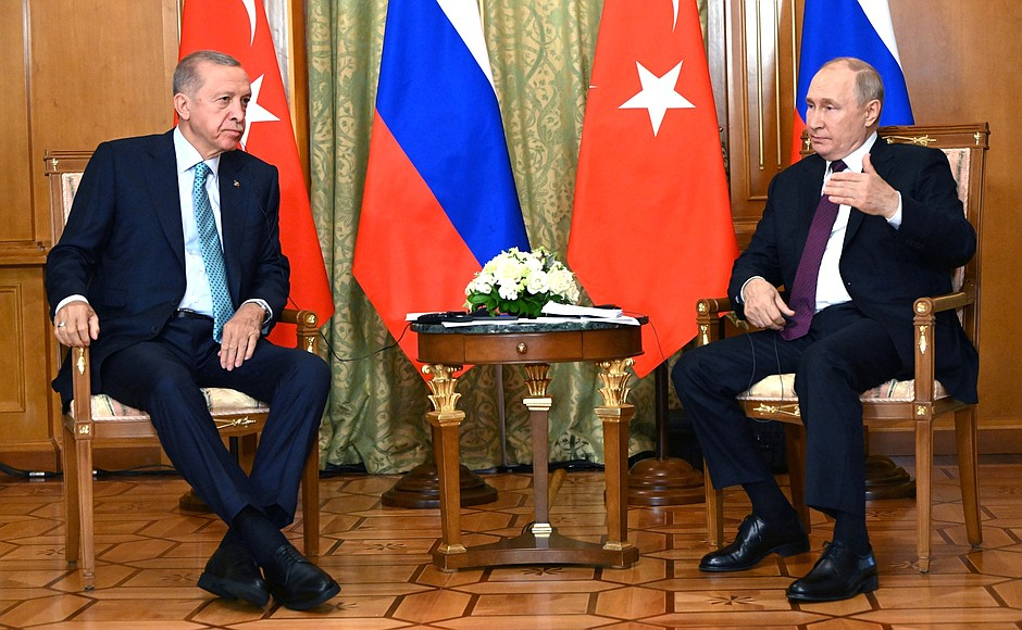 Состоялась встреча Путина и Эрдогана в Сочи