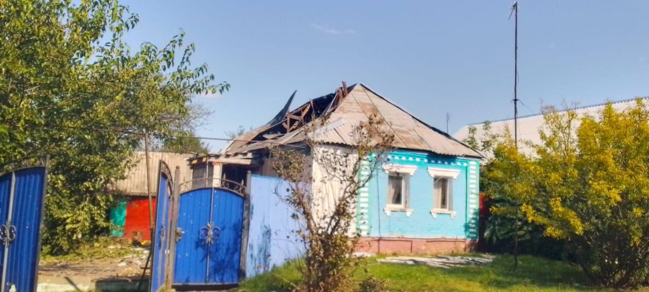 ВСУ повторно обстреляли село Козинка