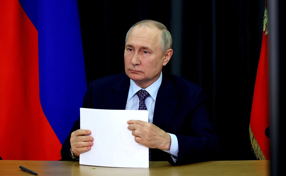 Путин: всем участникам СВО важно предоставить равные права