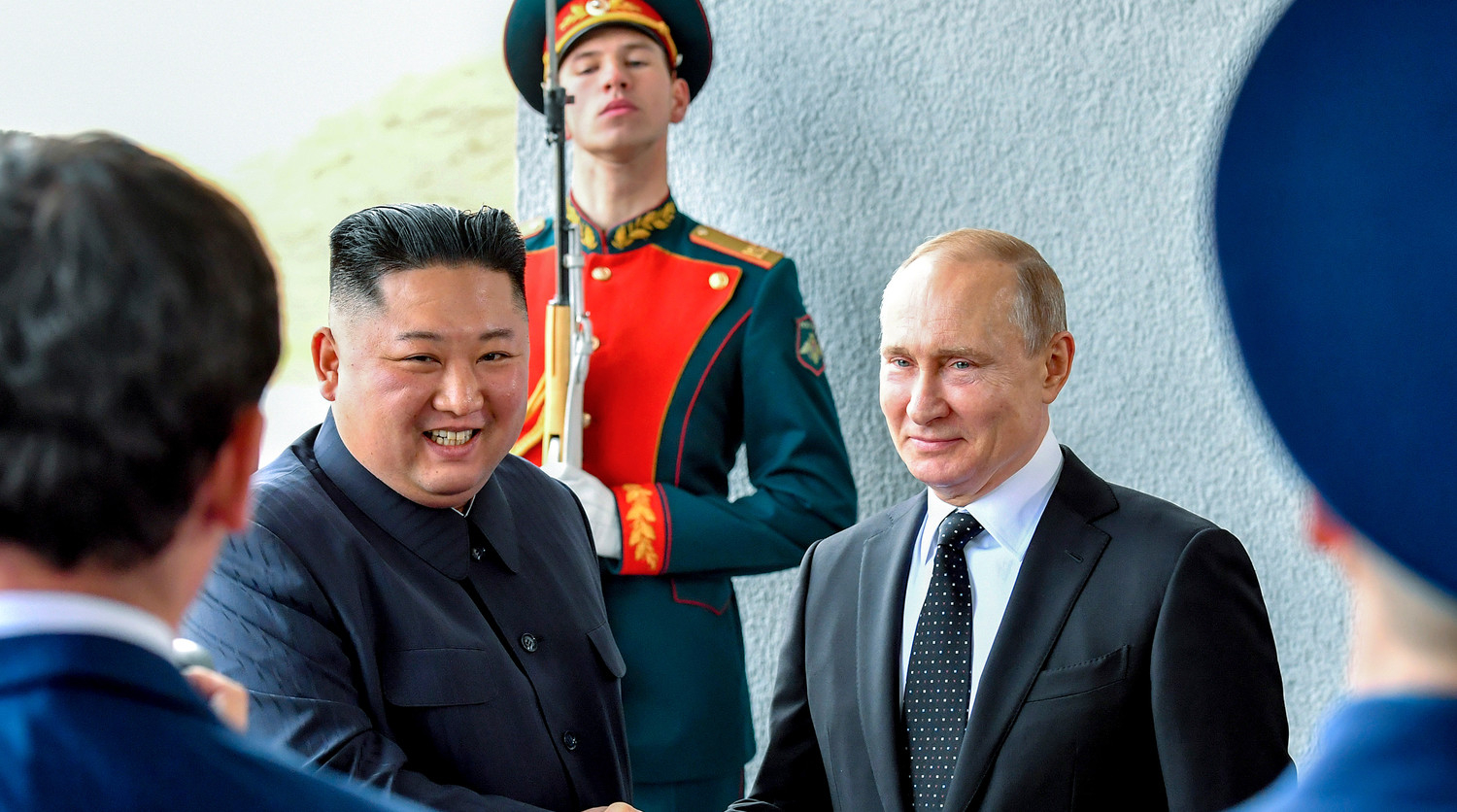 Путин поздравил Ким Чен Ына с днем основания КНДР