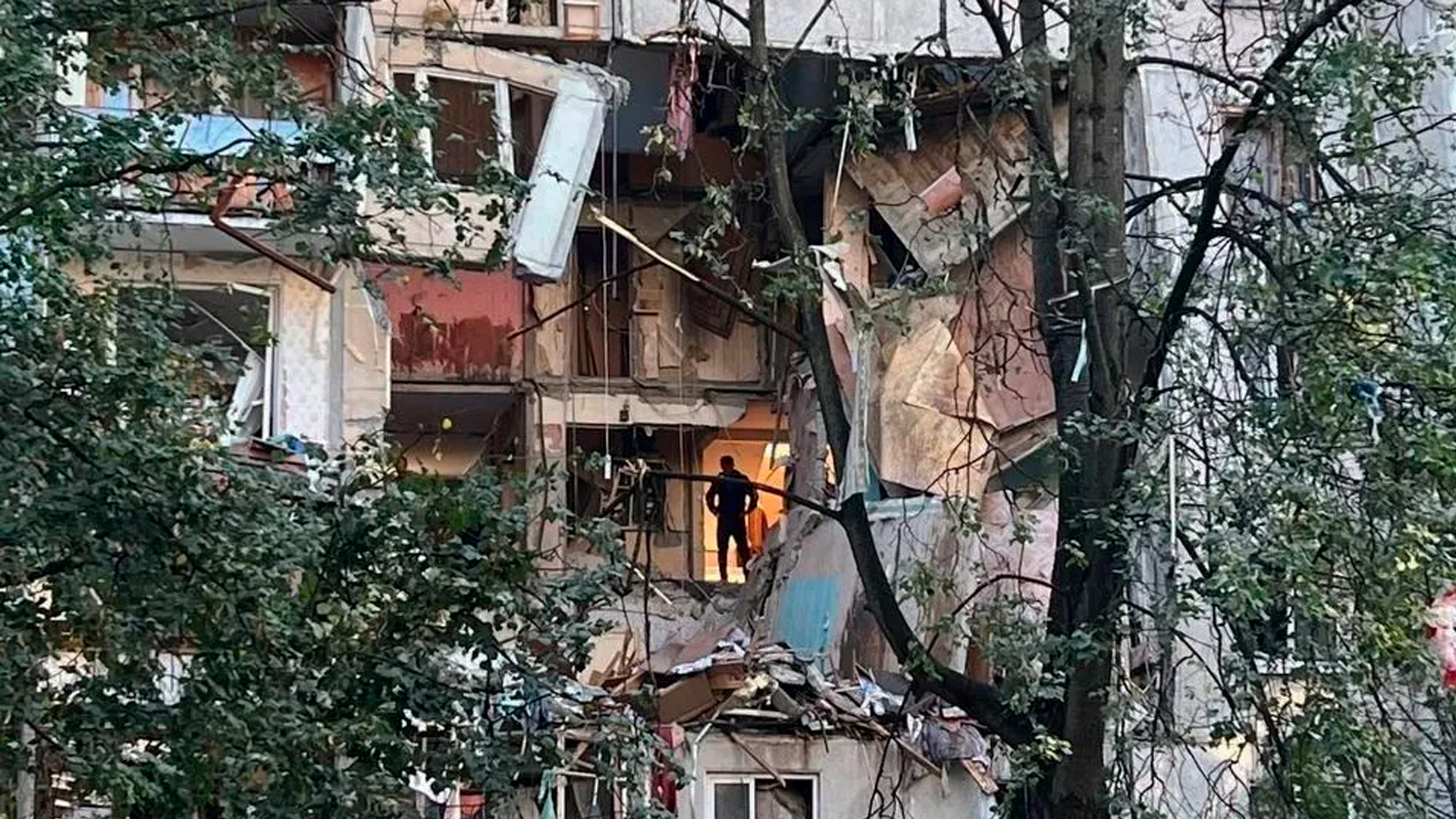 В Балашихе произошел взрыв газа
