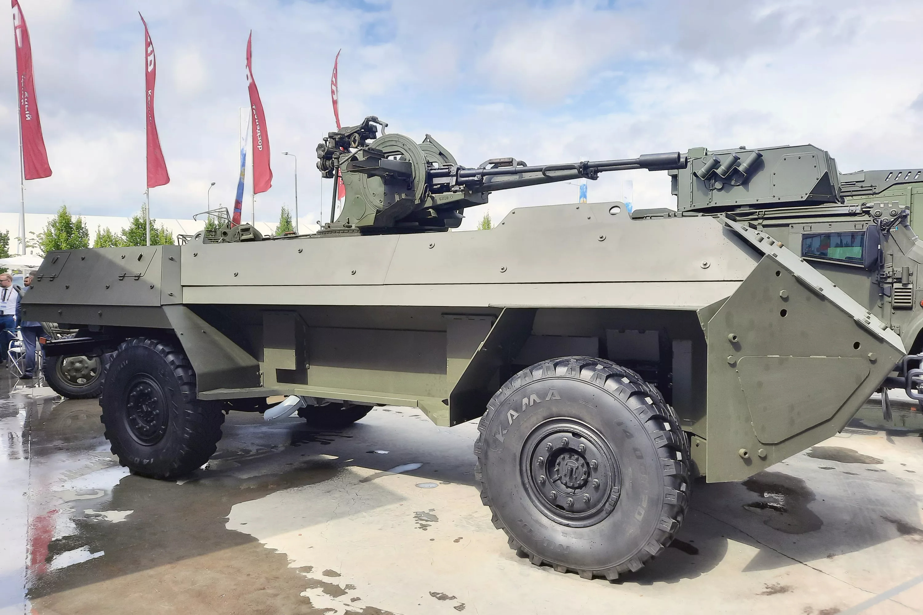 В России запланировали испытания броневика-беспилотника