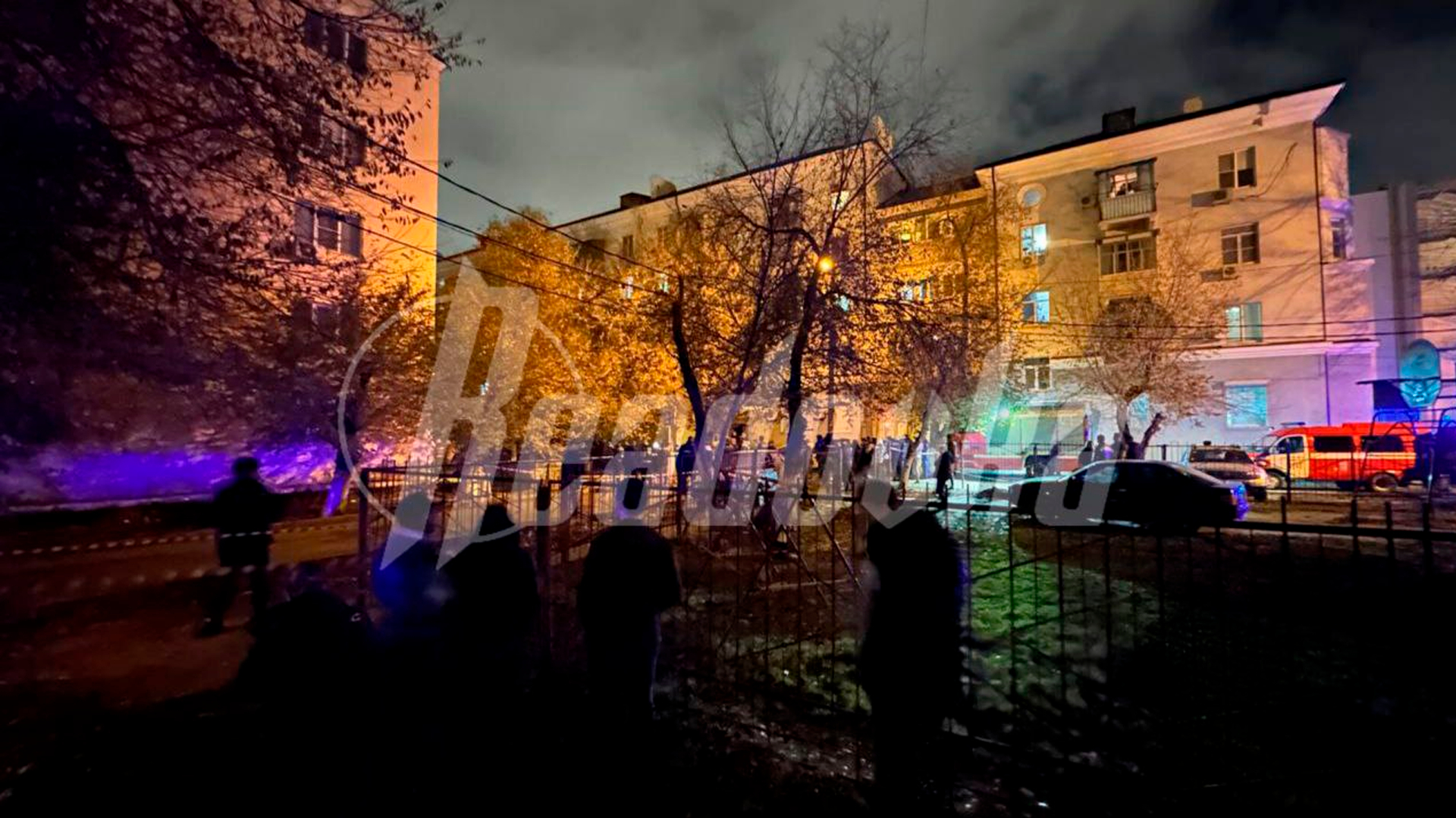 Из разрушенного дома в Астрахани заранее эвакуировали 213 человек
