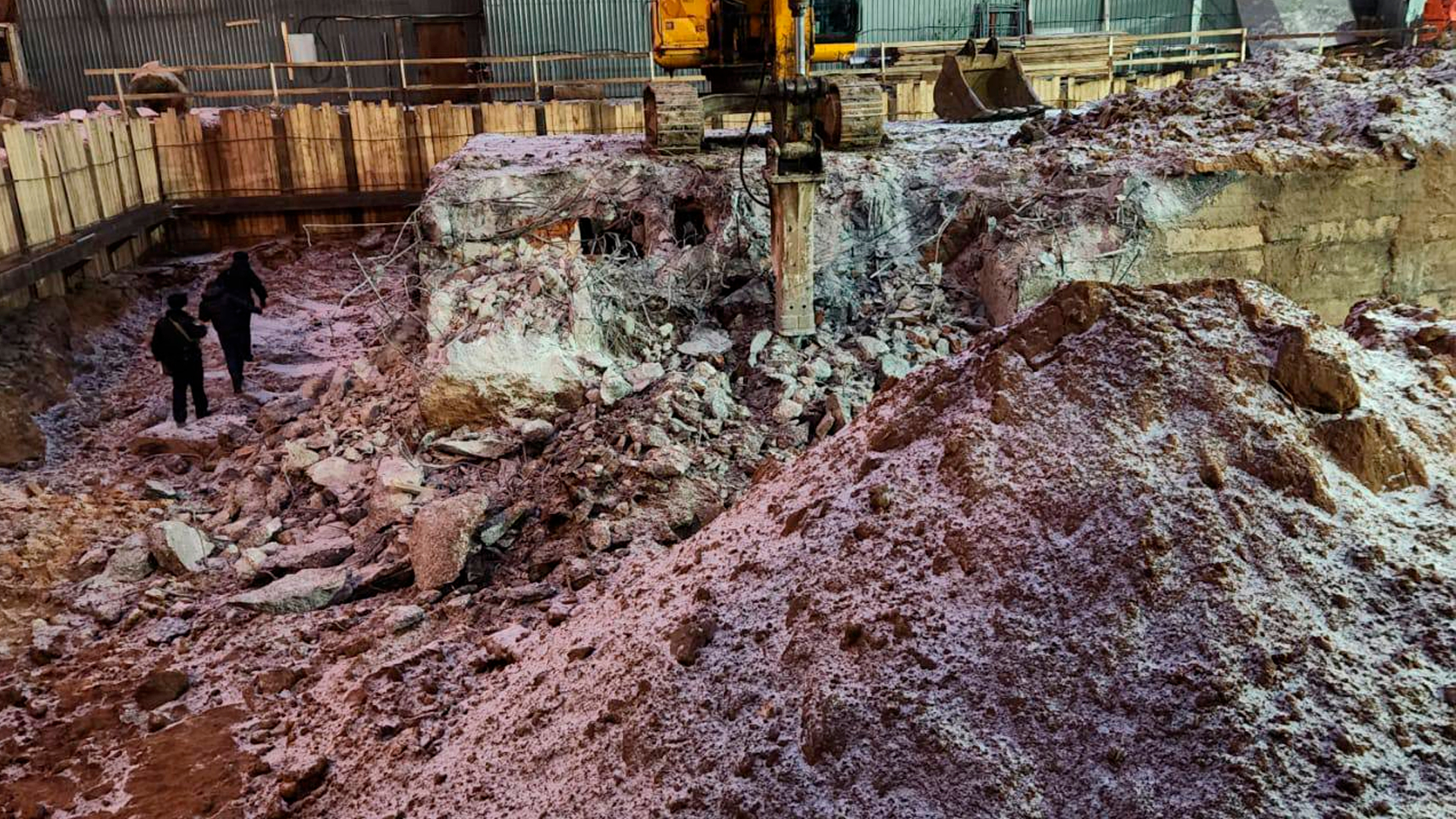 Под московским рестораном нашли скелеты из девяностых