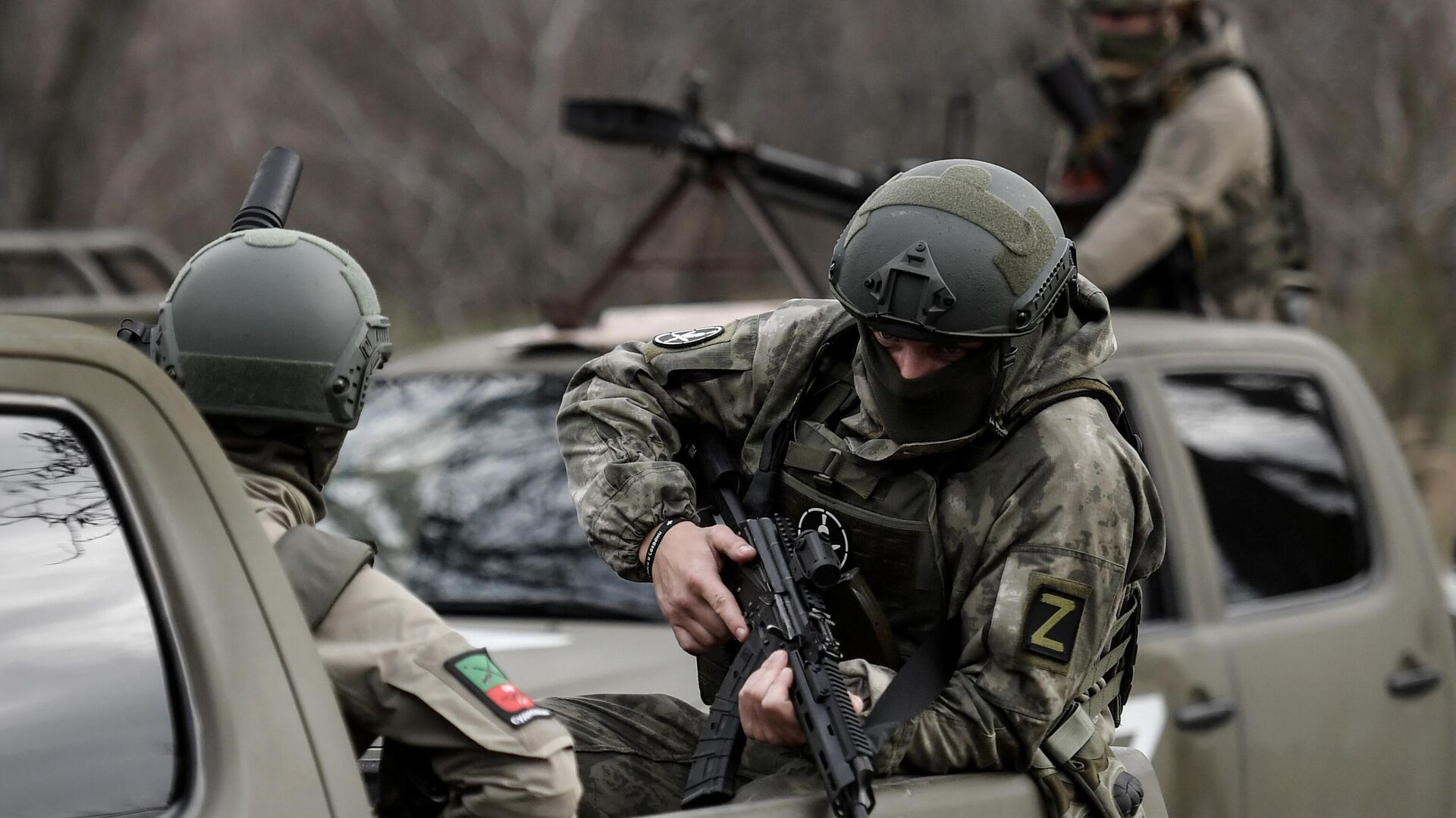 Перешедшие на сторону России украинские военные отправились на первое боевое задание