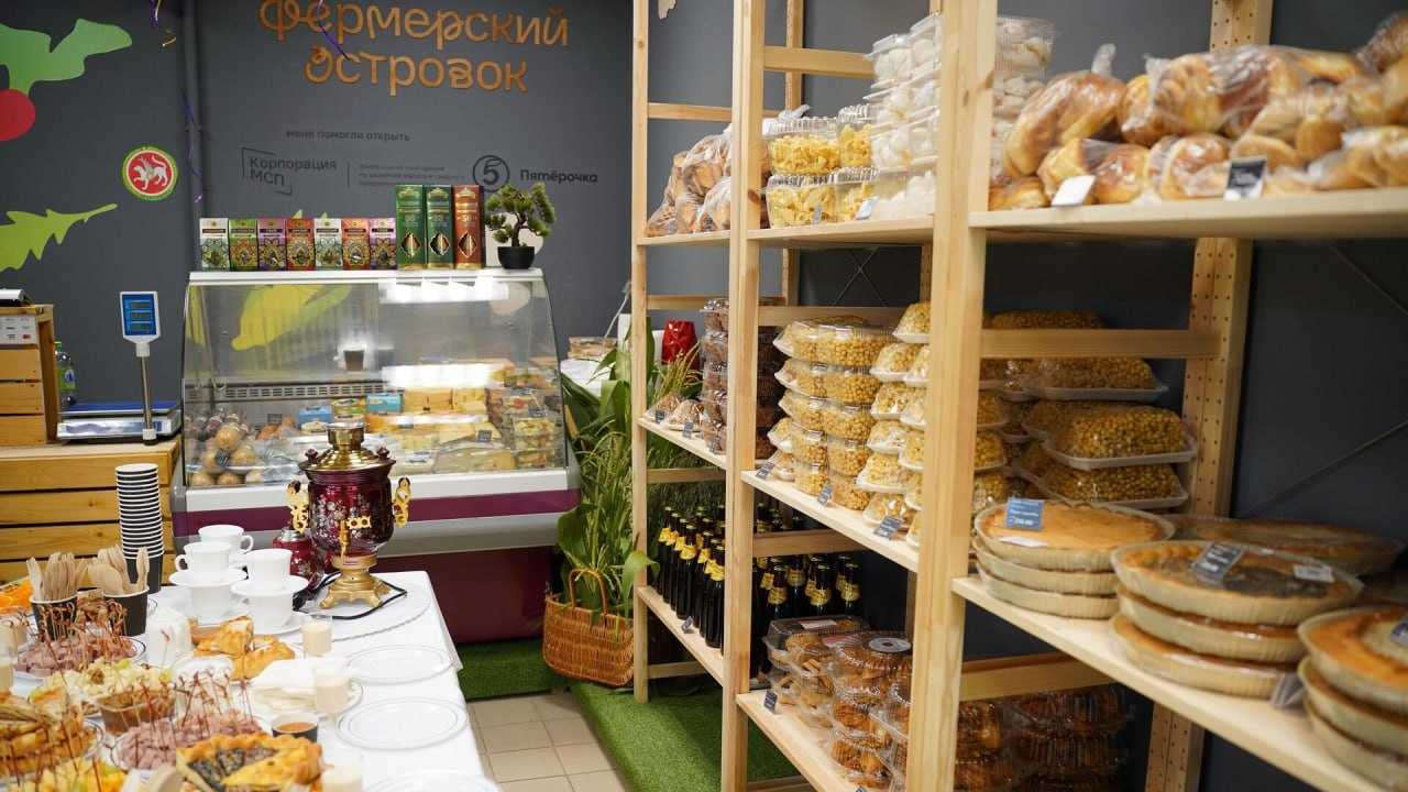 Продукция новых регионов появилась на прилавках «Фермерских островков»