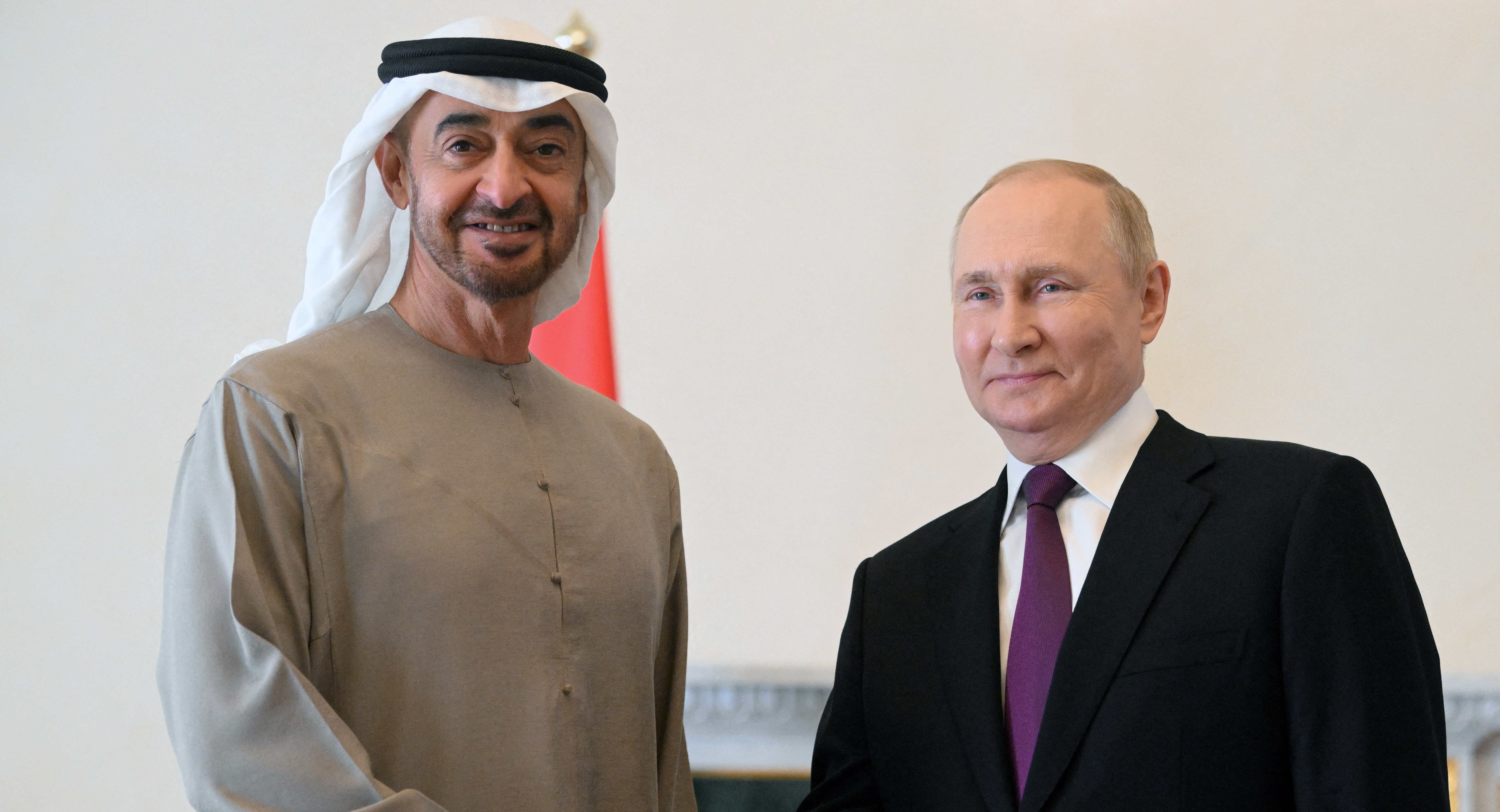 Путин прибыл в столицу ОАЭ