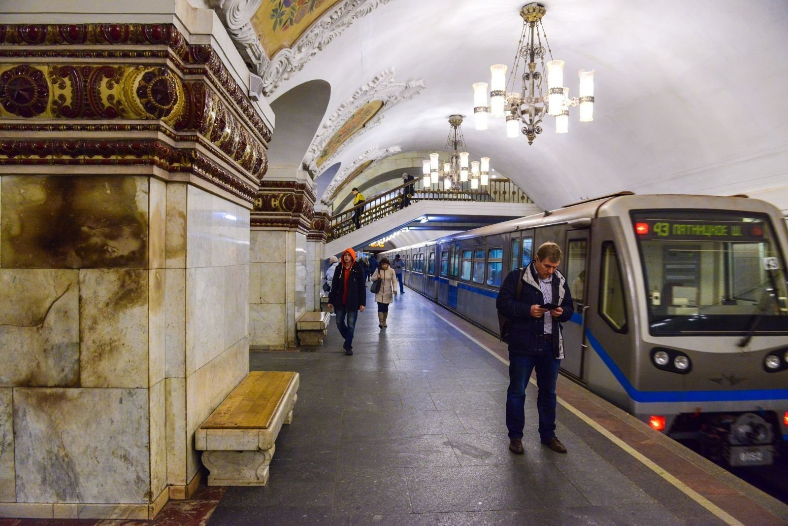 В Москве с 3 по 8 января закроют участок Калужско-Рижской линии метро