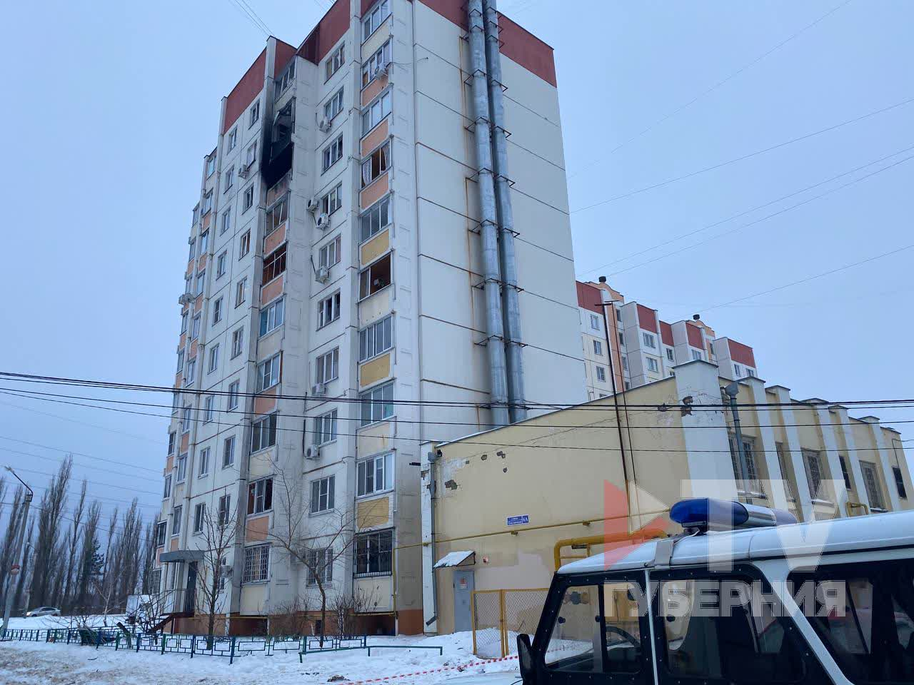В Воронеже из-за атаки БПЛА пострадали 35 квартир