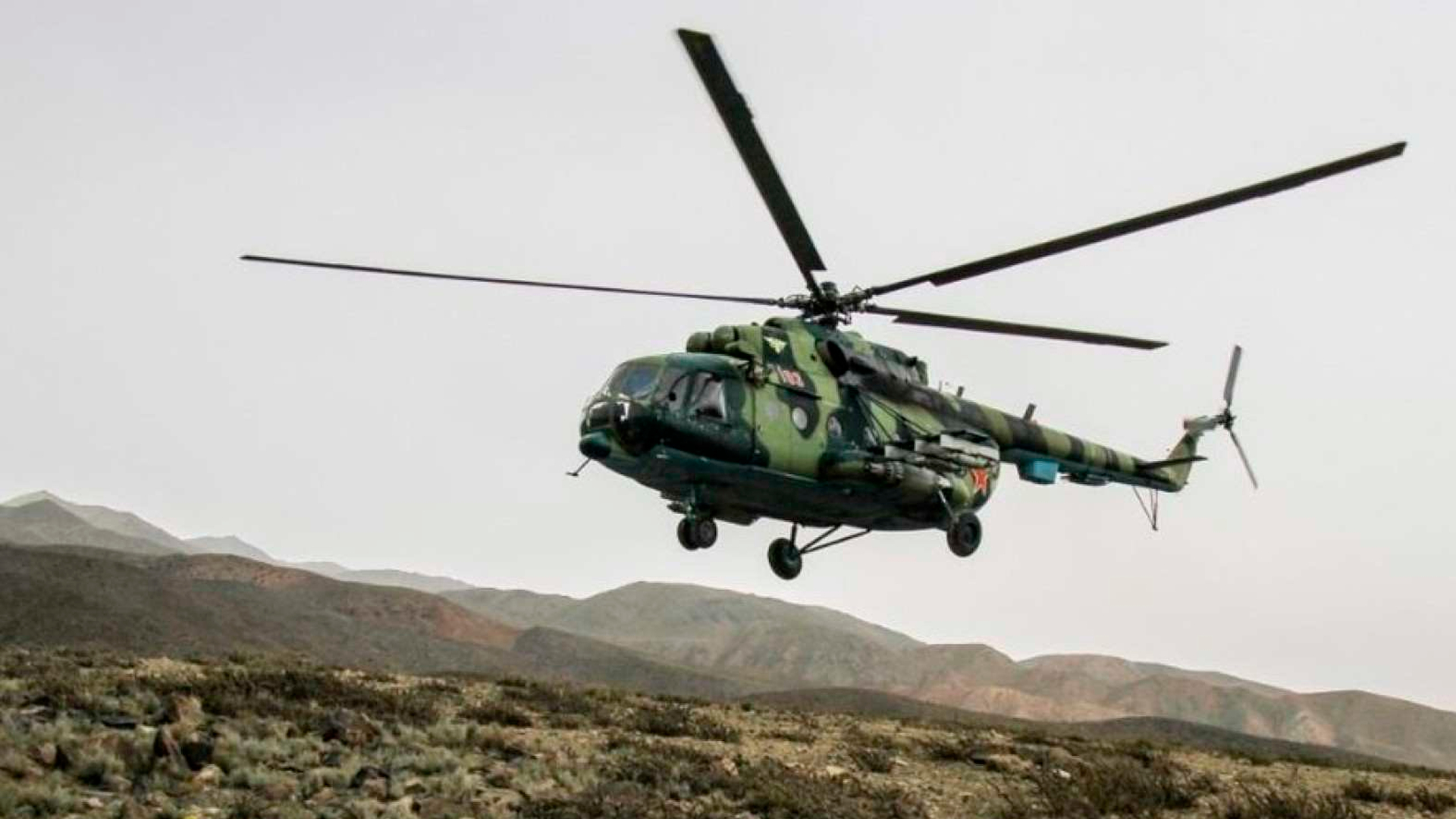 СМИ: в Киргизии при крушении военного вертолета погиб один человек