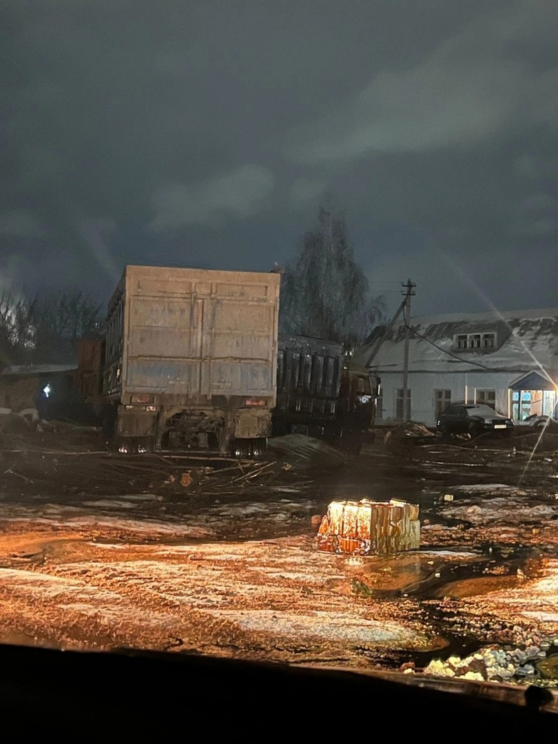 Город Сергач в Нижегородской области затопило сахарной патокой