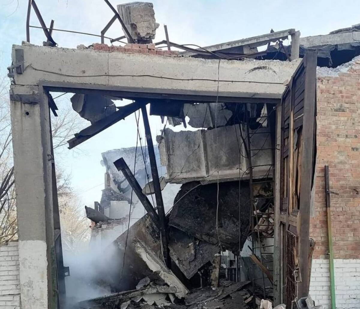В Оренбургской области произошел взрыв на канализационно-насосной станции