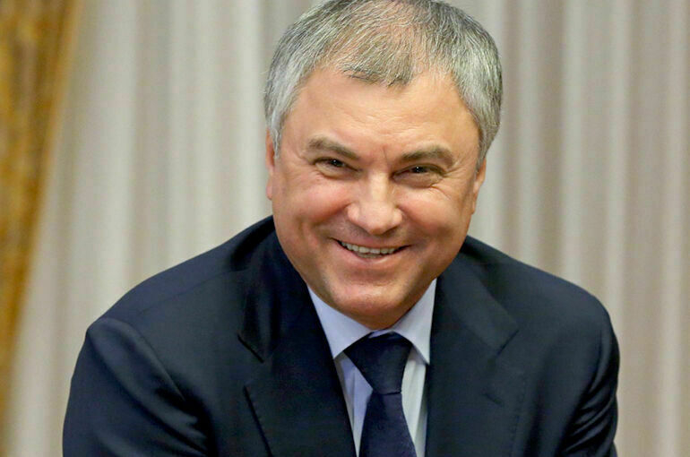 Путин наградил Володина орденом «За заслуги перед Отечеством» I степени