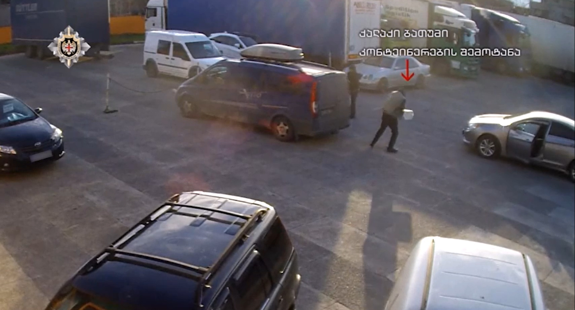 Опубликовано видео перевозки взрывчатки, которую собирались использовать в Воронеже
