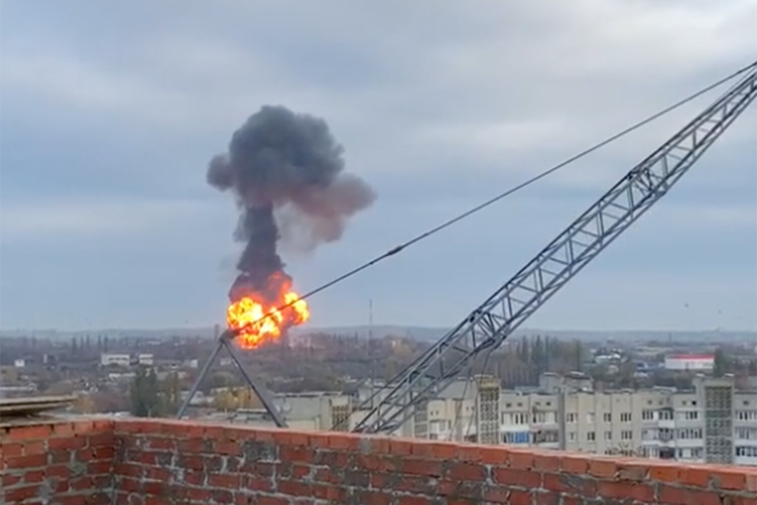 В ряде городов Украины прозвучали мощные взрывы