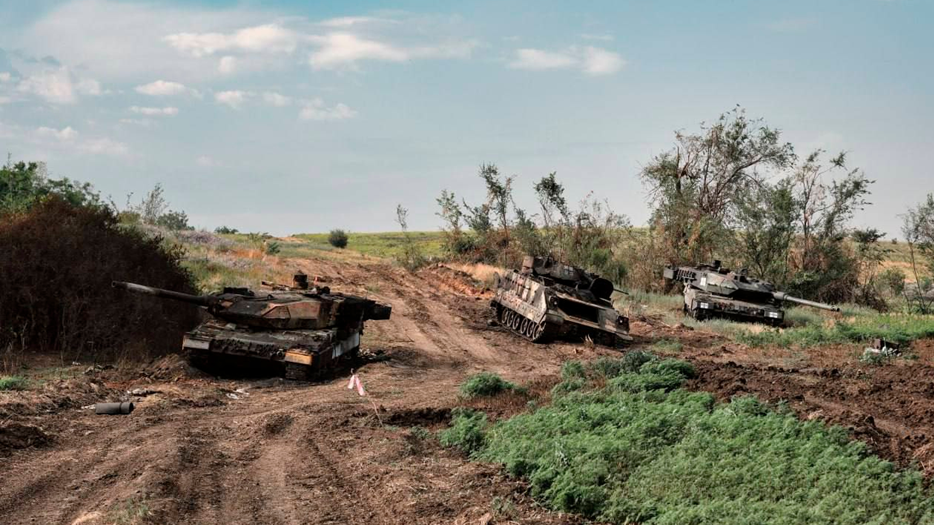 SZ: ВСУ потеряли уже 20 немецких танков Leopard