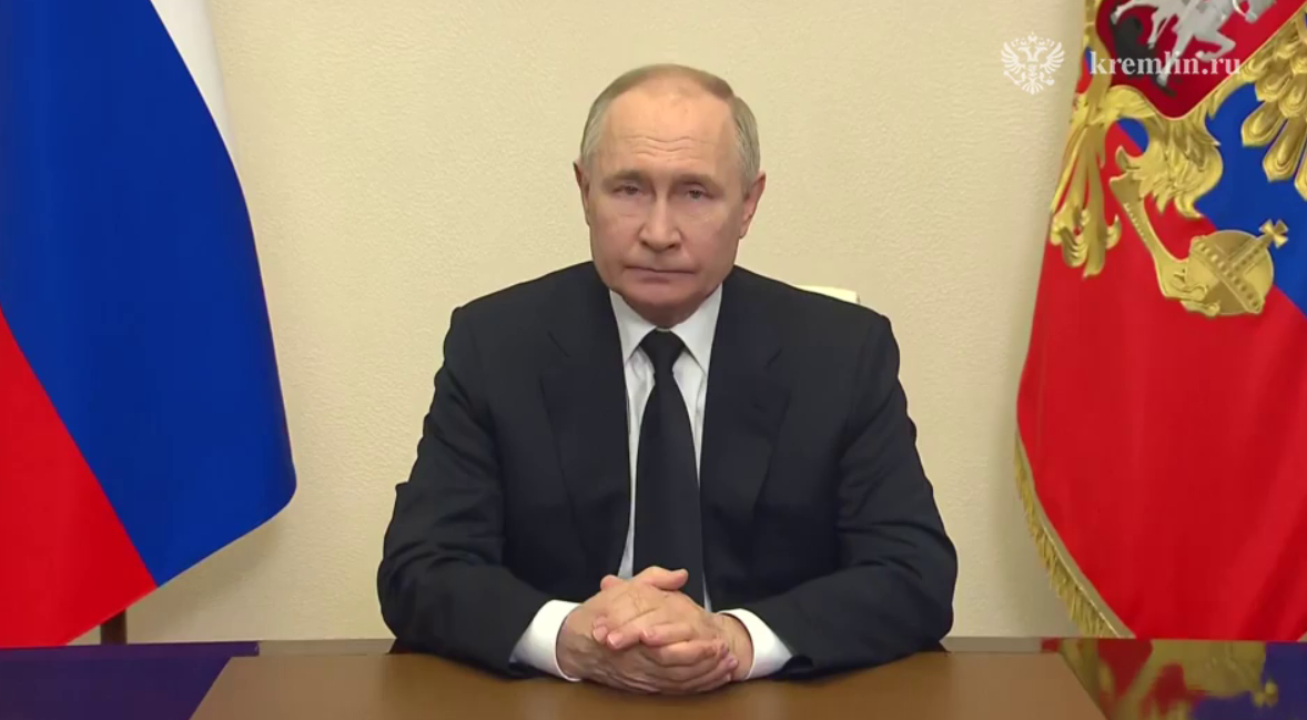 Путин назвал кровавым и варварским терактом произошедшее в «Крокусе»