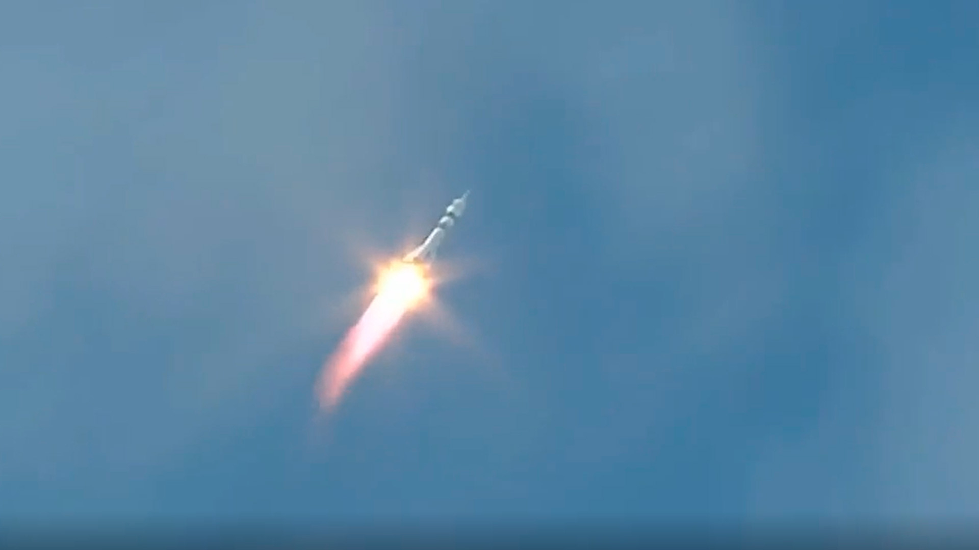 Ракета с кораблем «Союз МС-25» успешно стартовала с Байконура к МКС