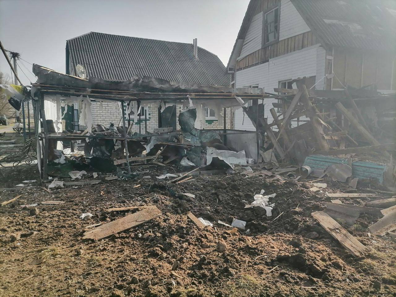 Женщина погибла при обстреле села Дунайка Белгородской области