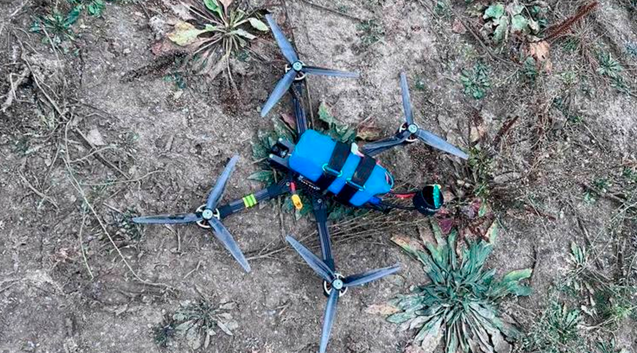 Российские военные испытали новый комплекс борьбы с FPV-дронами «Тетраэдр»