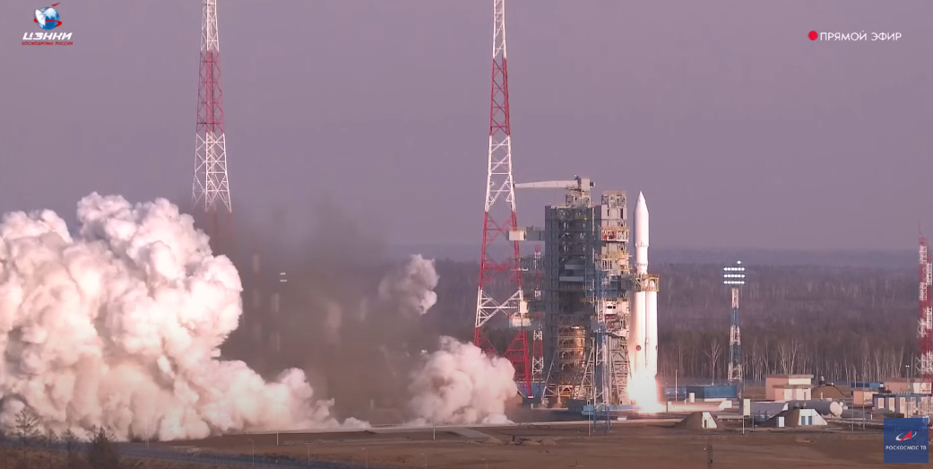 Ракета-носитель «Ангара-А5» стартовала с космодрома Восточный