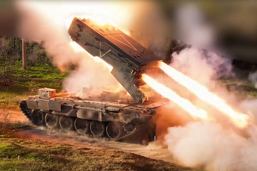 Русские бойцы освободили Новомихайловку