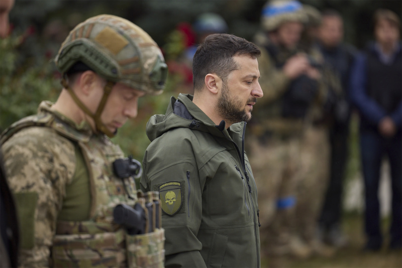Зеленский заявил, что у Бога на плече шеврон с украинским флагом