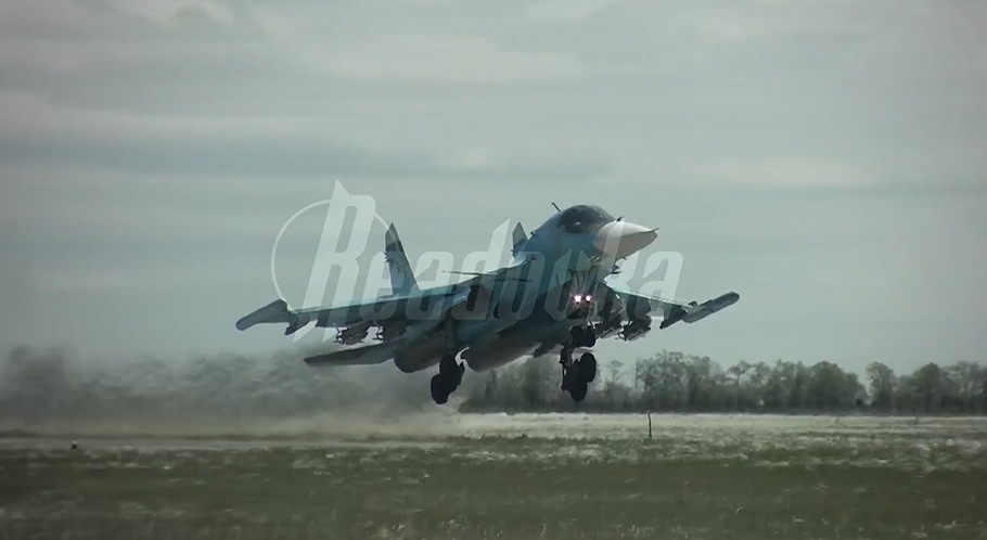 «Поставленную задачу выполнили»: экипаж Су-34 рассказал о работе в окрестностях Часова Яра
