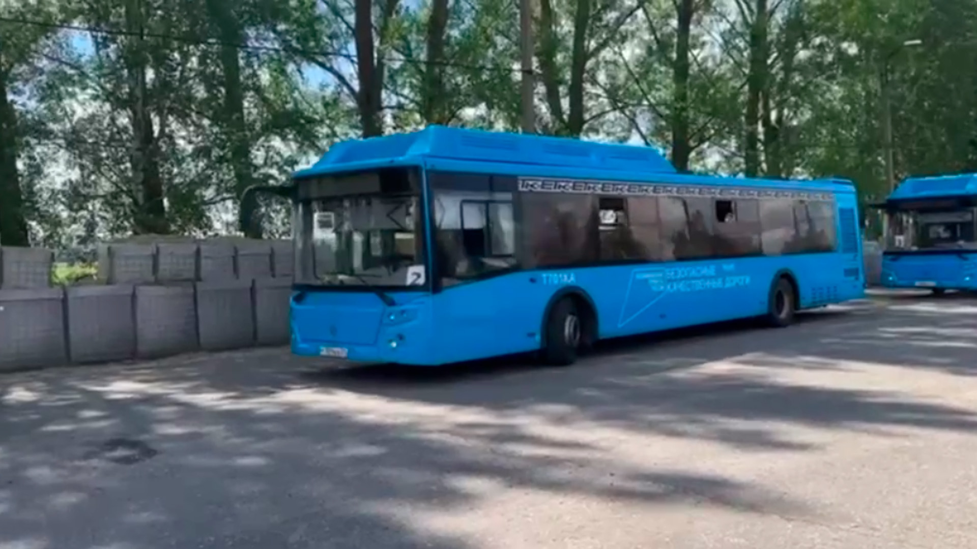 Опубликованы кадры возвращения русских бойцов из украинского плена