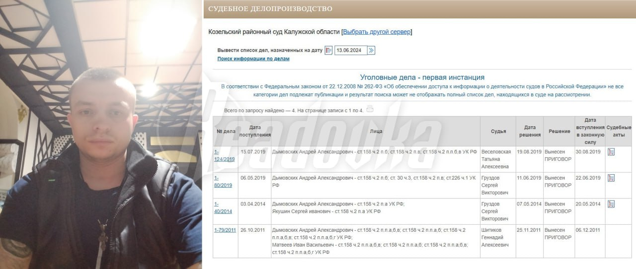 Устроивший стрельбу в Оптиной пустыни оказался дезертиром и уголовником-рецидивистом