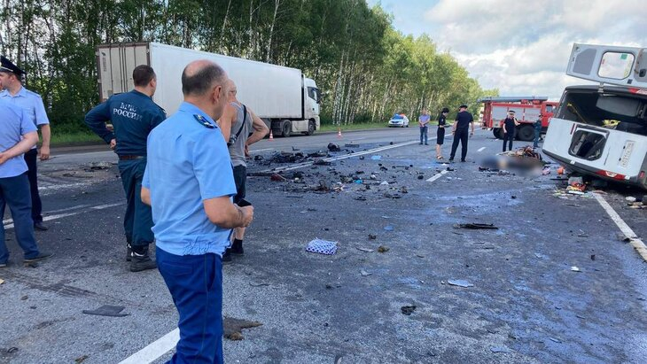 В Рязанской области в аварии погибли восемь человек