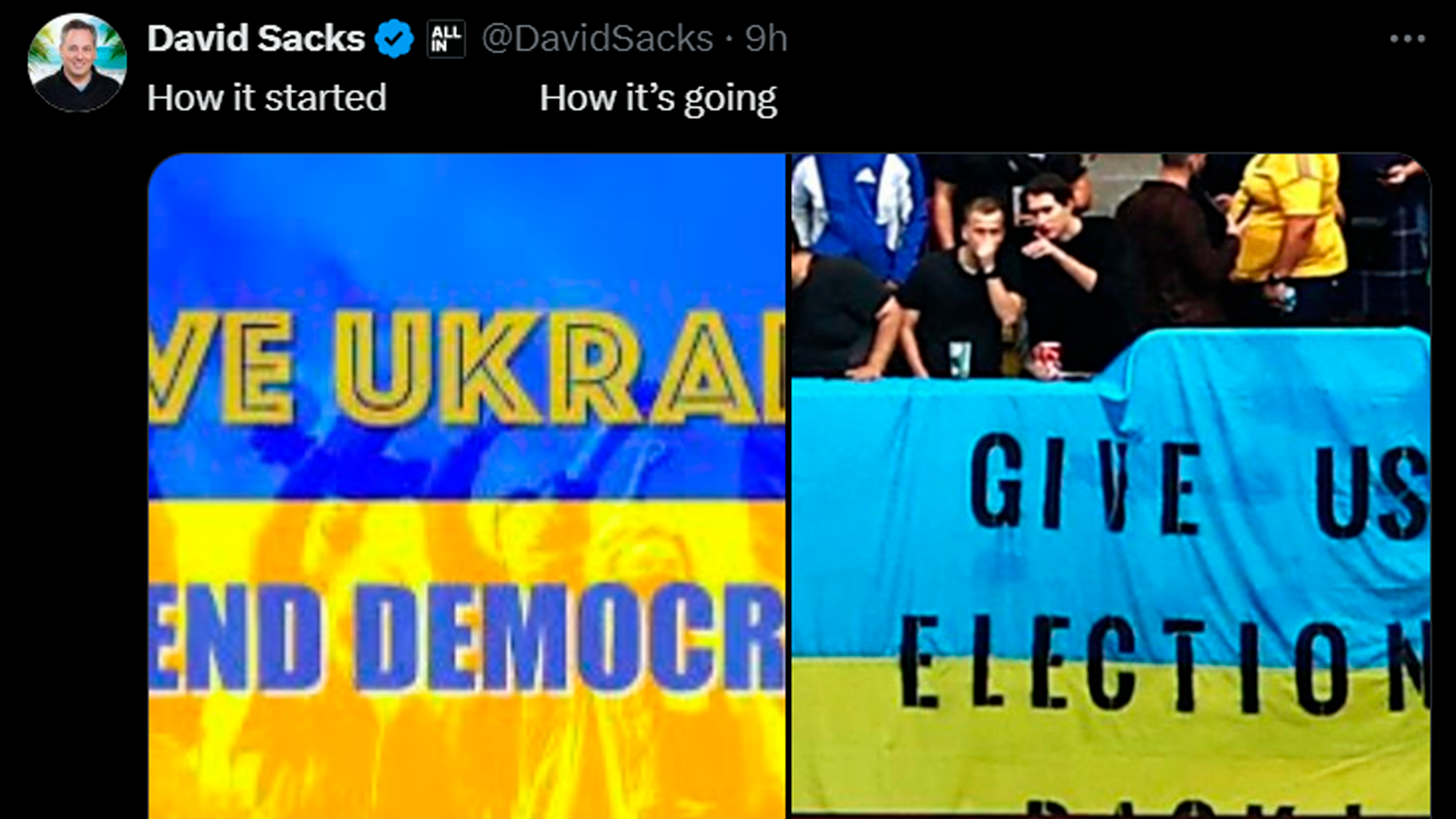 Миллиардер Сакс высмеял лозунг «о защите демократии» на Украине